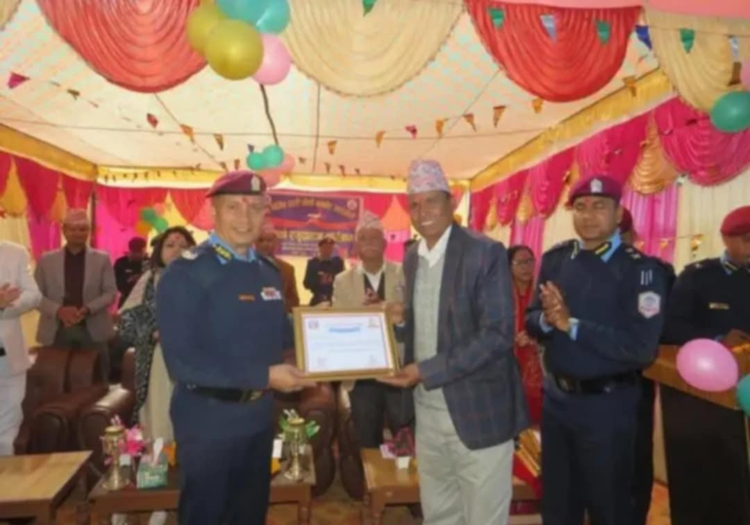 अर्घाखाँचीको बल्कोटमा नयाँ प्रहरी भवन उद्घाटन