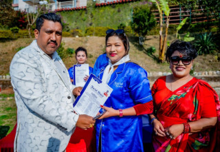 फेसियल हाउसको दीक्षान्त समारोह सम्पन्न