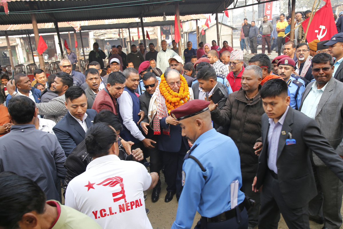 बर्जु तालको संरक्षण र विकासका लागि अध्यक्ष प्रचण्डसँग माग