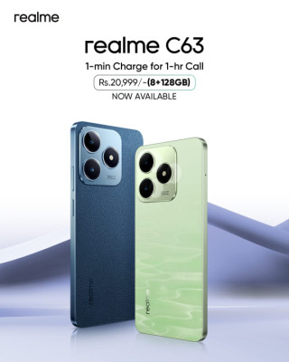 realme C63 Available in Bigger Storage Variant