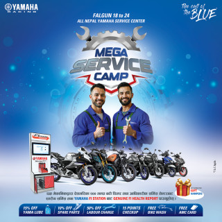 Yamaha Nepal Announces Yamaha Mega Service Camp with Exclusive Offers!