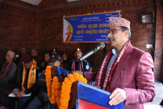 टुँडालदेवी मन्दिर परिसरमा  शान्ति सुरक्षा सम्बन्धि प्रहरी अनुरोध कार्यक्रम सम्पन्न