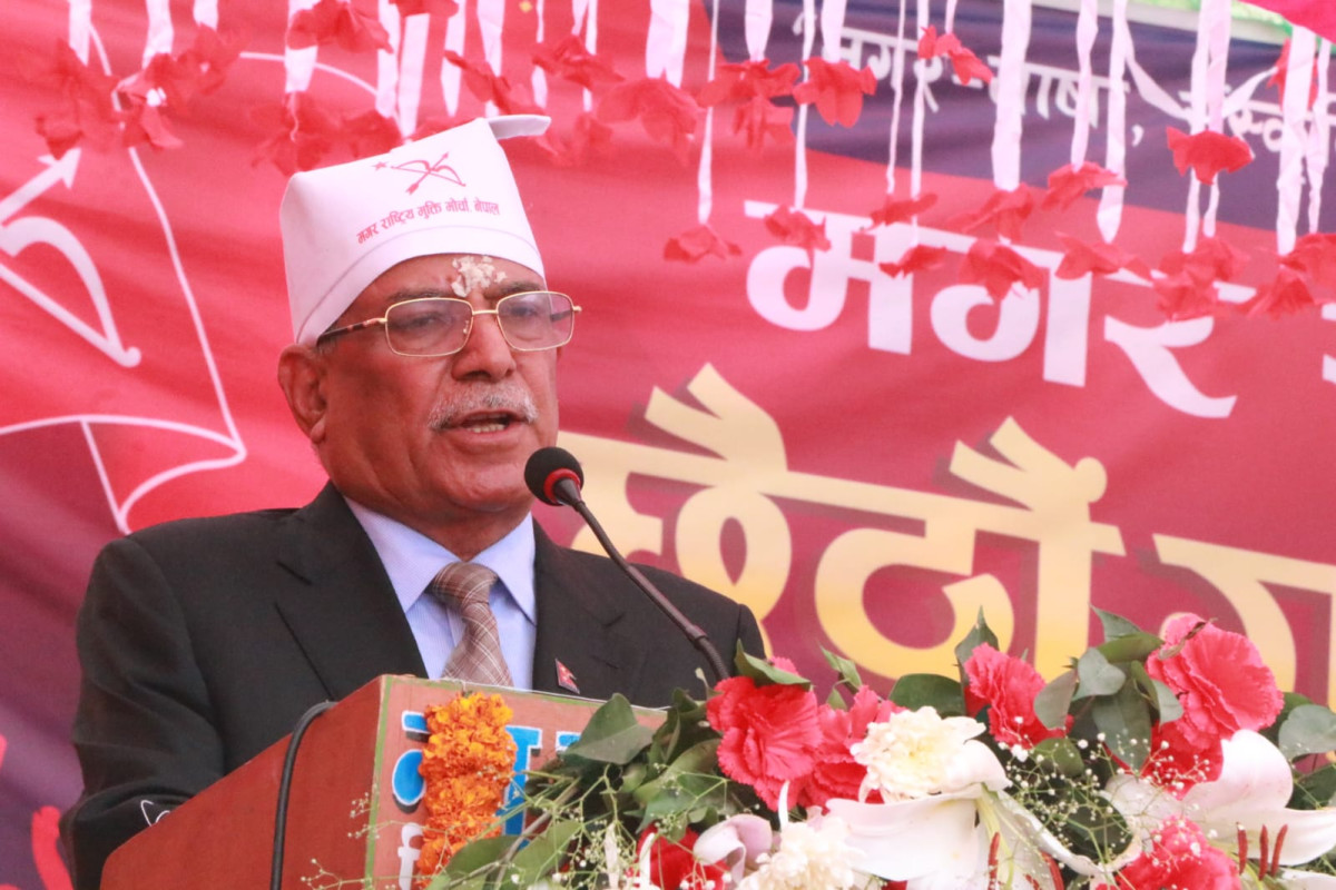 प्रतिगामी र प्रतिक्रियावादी शक्तिविरुद्ध लाखौं जनता सडकमा उतारिने छ: प्रचण्ड
