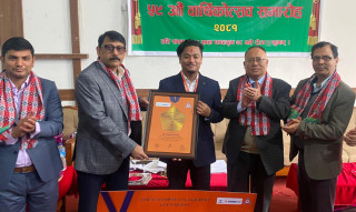 थापाथली क्याम्पसका विद्यार्थी प्रजेश श्रेष्ठले पाए  श्री शंकरलाल अग्रवाल गोल्ड मेडल २०८१