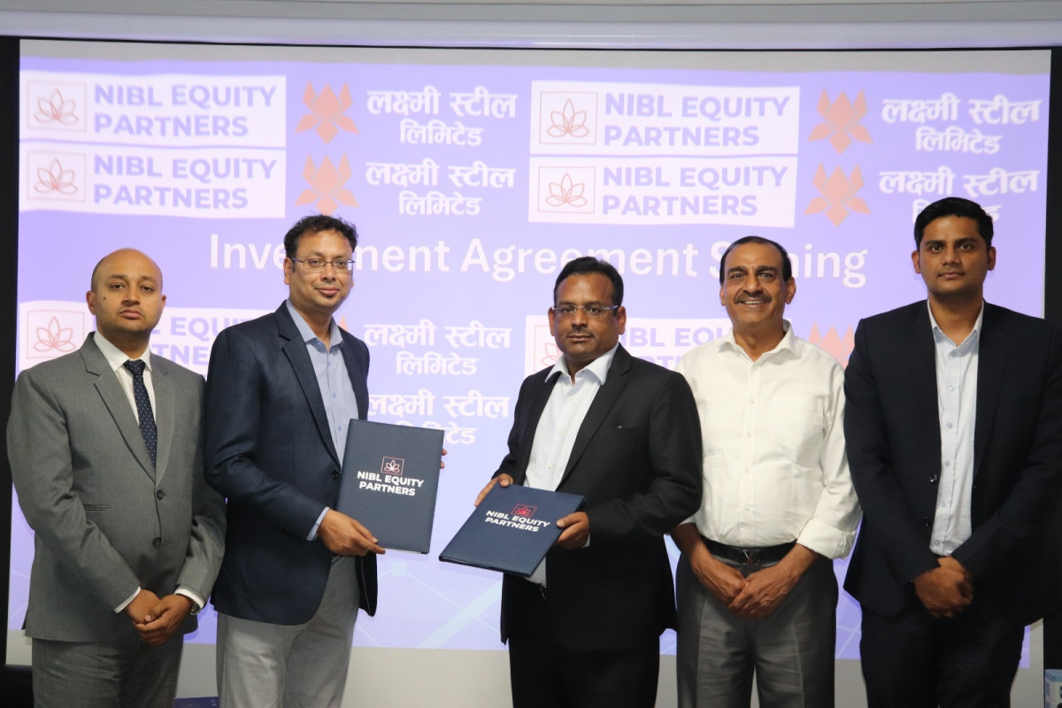 NIBL Equity Partners Announces Strategic Investment in Laxmi Steels Limited