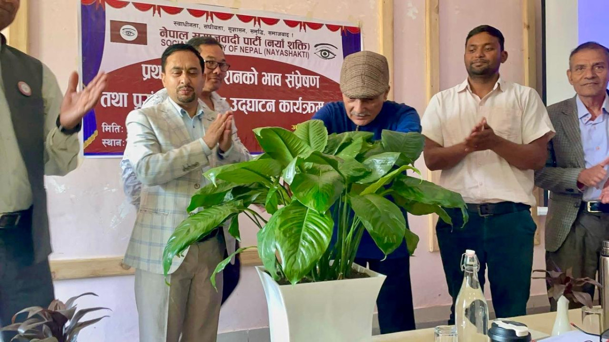 वैकल्पिक राजनीति भनेको पुरानो बाली लगाउनु होइन, बरु नयाँ बीउ रोपेर नयाँ फल फलाउनु हो : डा. भट्टराई