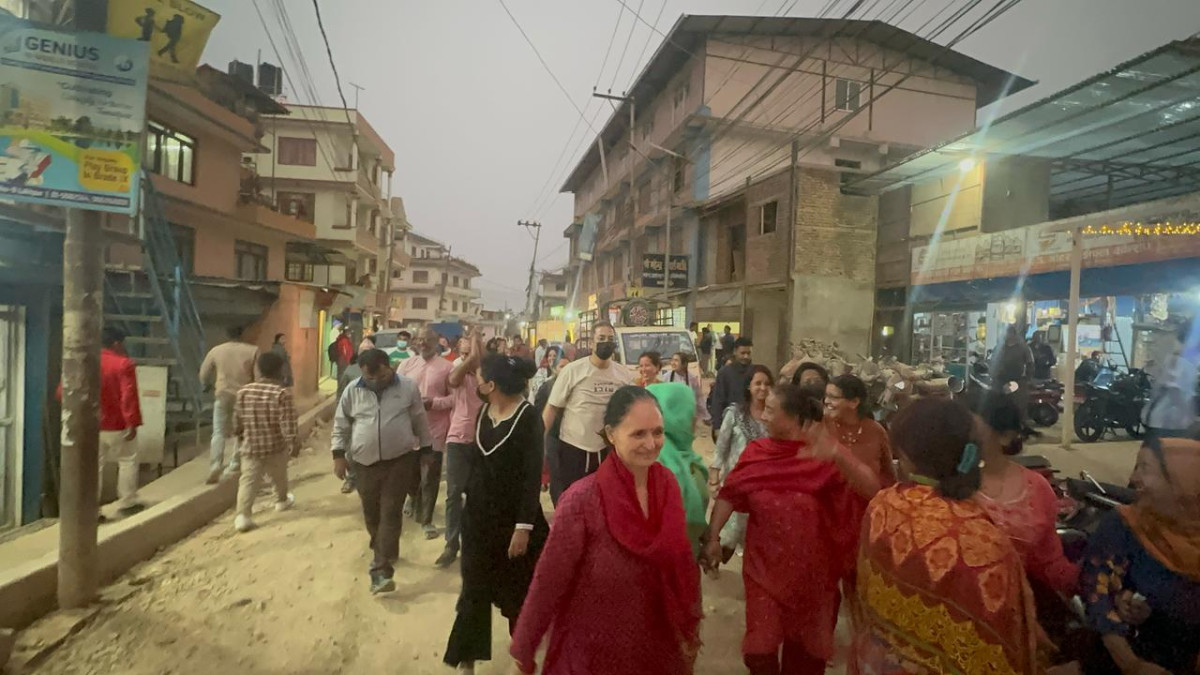 महालक्ष्मी नगरपालिकामा सडक स्तरोन्नति अलपत्र, नागरिक आन्दोलित