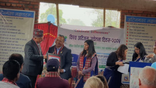 राष्ट्रिय फोटो पत्रकार समुह नेपालका वरिष्ठ उपाध्यक्ष सागर श्रेष्ठ सम्मानित