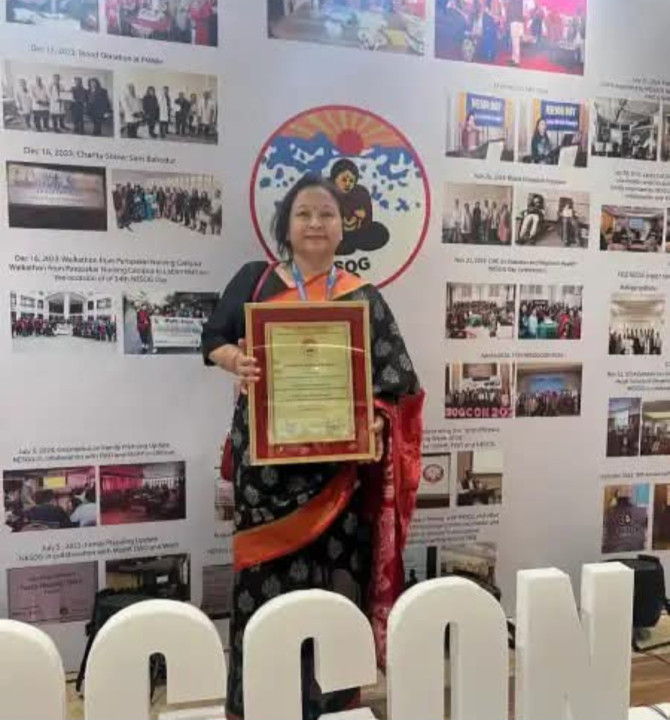 नोबेल मेडिकल कलेज टिचिङ्ग हस्पिटलको प्रसुती तथा स्त्रीरोग विभाग सम्मानित