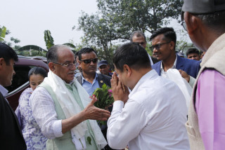पूर्वप्रधानमन्त्री प्रचण्डद्वारा तिलौराकोटको अवलोकन, बौद्ध पर्यटनको प्रवर्द्धनमा जोड