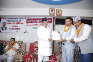 अध्यक्ष प्रचण्डलाई बेलौरी नगरपालिकामा स्वागत तथा अभिनन्दन