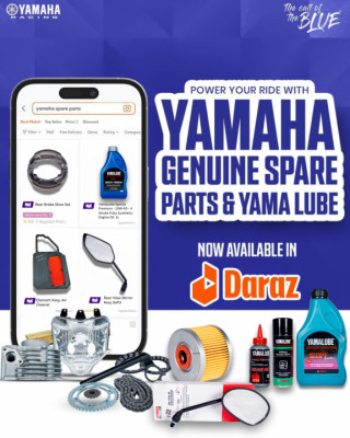Now Yamaha Genuine Spare Parts Are Available on Daraz