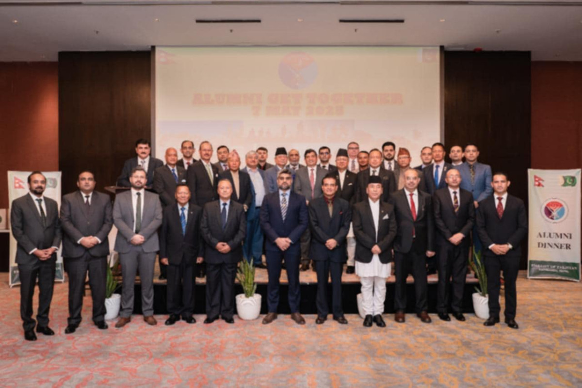 Pakistan organized Alumni gathering for Nepali Army officers trained in various institutions of Pakistan Armed Forces