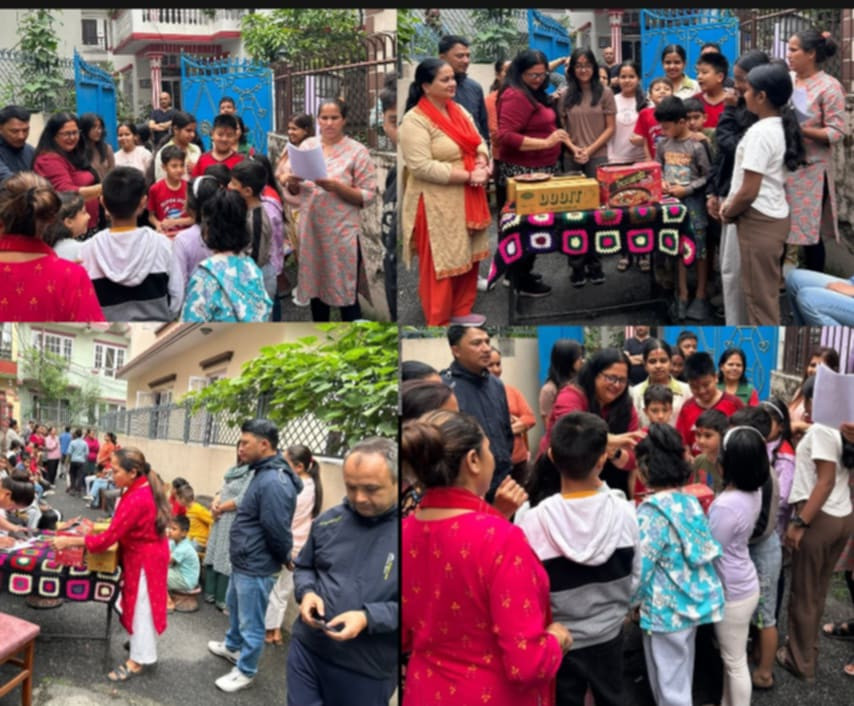 बाल अधिकारप्रति संवेदनशील अध्यक्ष पौडेलः टाेखा ६ सुन्दरवस्तीमा दुई वाल क्लव स्थापना
