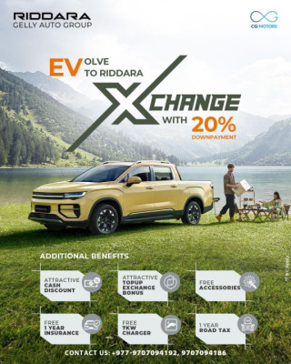 Riddara RD6 EV Pick Up Launches Exchange Offer In Nepal