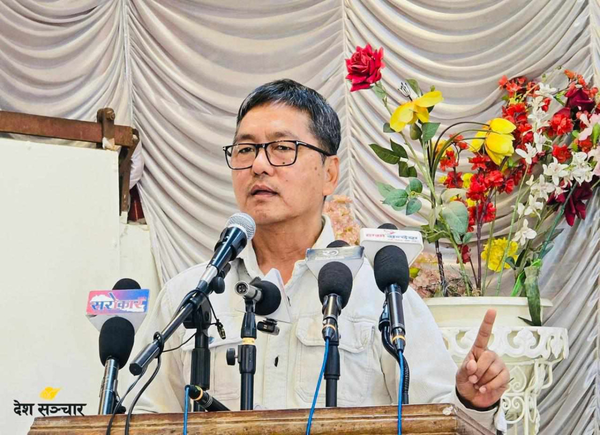 आन्दोलनअघि ४० वर्षमूनिका युवासँग साक्षात्कार गर्दै राप्रपा अध्यक्ष लिङ्देन