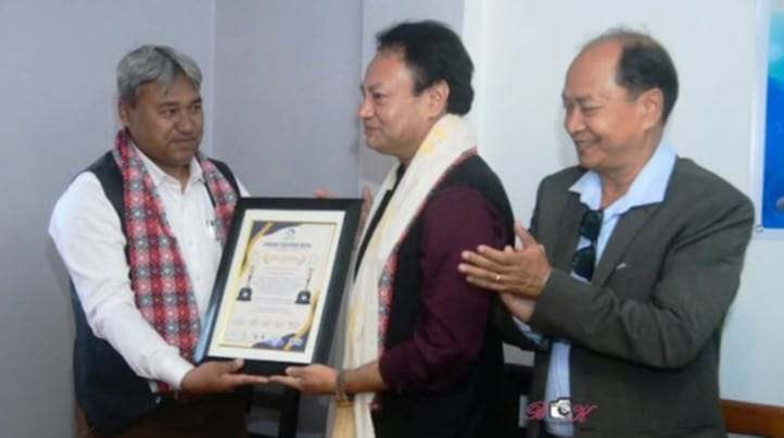 नेपाली नोबल साहित्यकार बिक्रम भक्त जोशीलाई पहिलो पल्ट संसार साहित्य तारा सम्मान २०८२