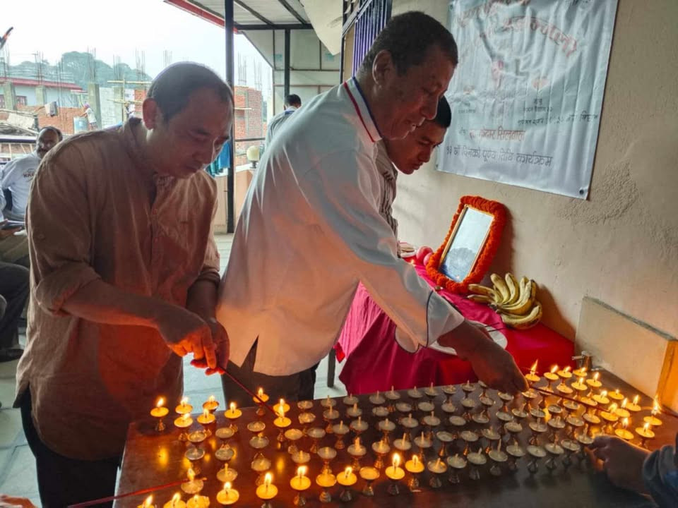 सेफ केदार सिलवालको  सम्झनामा श्रद्धाञ्जली सभा आयोजना