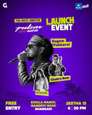 Pulsar N125 Launching with a Musical Event in Dhangadhi