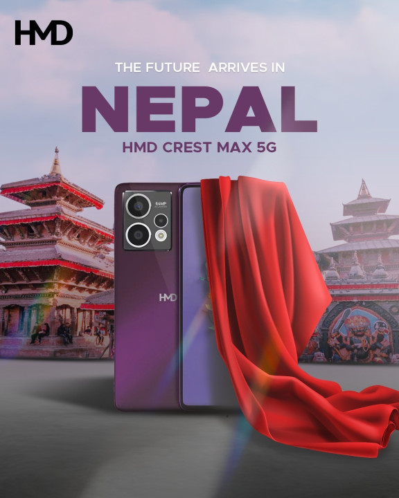 HMD Global Unveils HMD Crest Max 5G: A Feature-Packed Smartphone with a Focus on Performance and Repairability