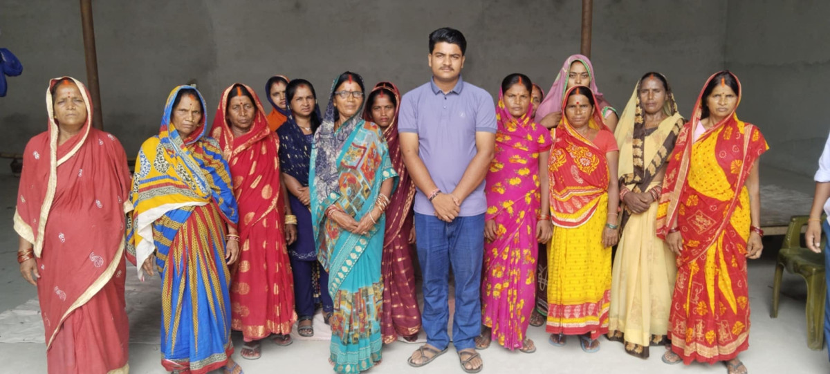 बाराको फेटामा युवा नेता साहको अध्यक्षतामा महिला कृषक समूह गठन