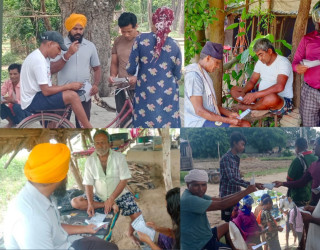 उपाध्यक्ष अब्दुल खानको पहलमा बर्दियामा जनमत पार्टीको सक्रिय जनसम्पर्क