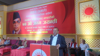 नेपाली क्रान्ति र समाजको विकासमा नेतृत्वदायी विचार : एमाले महासचिव पोख्रेल