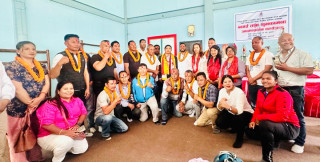 नेपाल फुल कन्ट्याक्ट कराँते महासंघको तदर्थ समिति गठनको अवसरमा बधाई तथा शुभकामना कार्यक्रम सम्पन्न