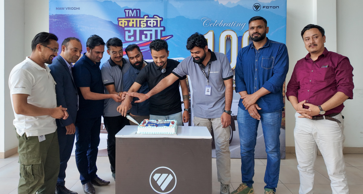 TM1 Crosses 100+ Units on Road: A Milestone Celebration for Nepal’s Favorite Commercial EV
