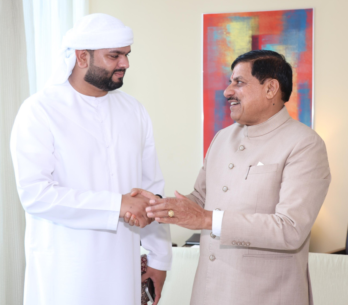 Madhya Pradesh CM Leads Landmark India–Gulf Trilateral Dialogue in Dubai