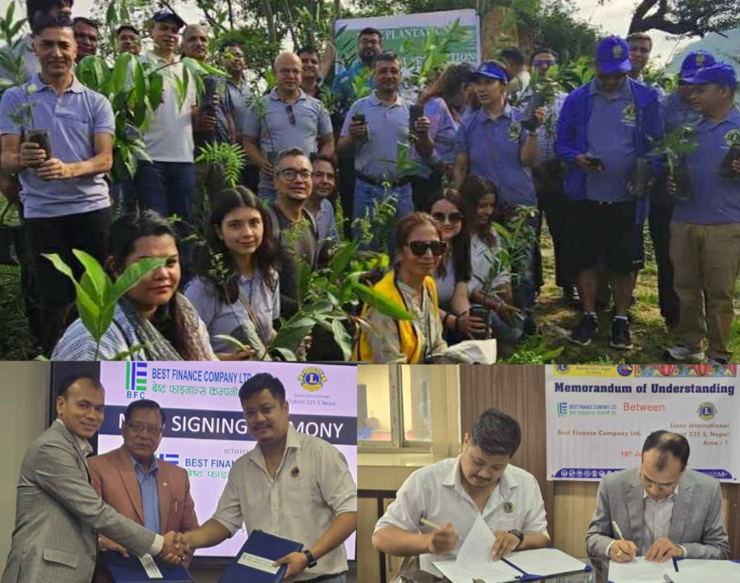'ग्रीन सेभिङ्स डिपोजिट' सार्वजनिक, बेष्ट फाइनान्सद्वारा ५०० बिरुवा रोपेर अभियानको थालनी