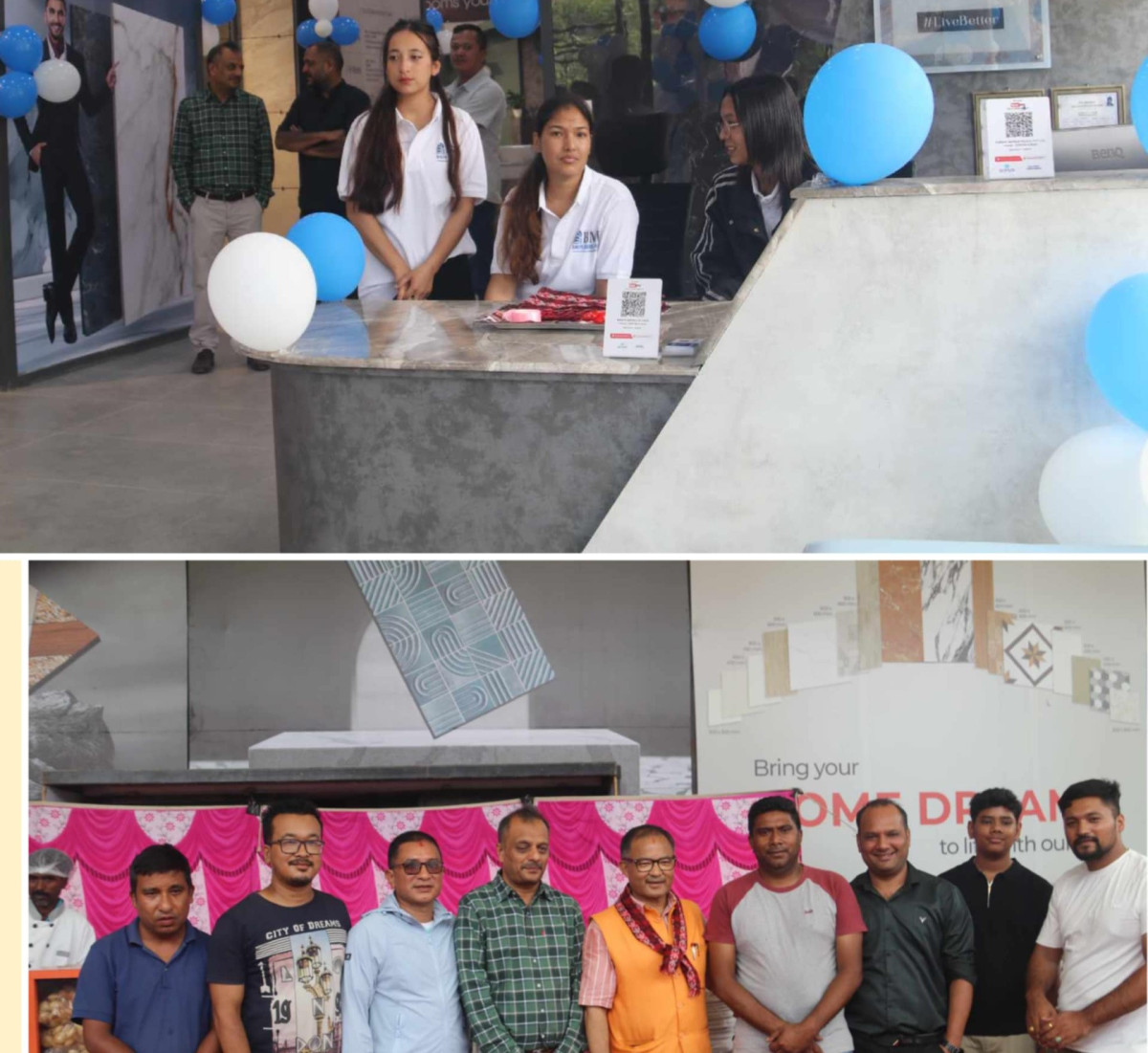 बनेपामा ‘मार्वल प्यालेस’को भव्य उद्घाटन, उच्चस्तरीय निर्माण सामग्री अब एकै थलोमा