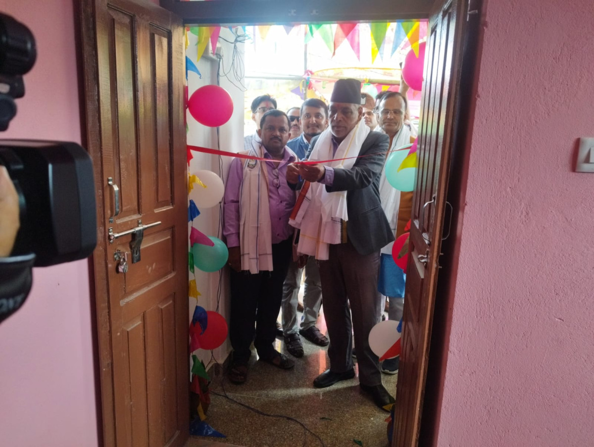 धनुषाको गोदारमा अत्याधुनिक प्रयोगशाला सहितको कृषि तथा सेवाकेन्द्रको निर्माण, कृषिमन्त्री अधिकारी द्वारा उदघाटन