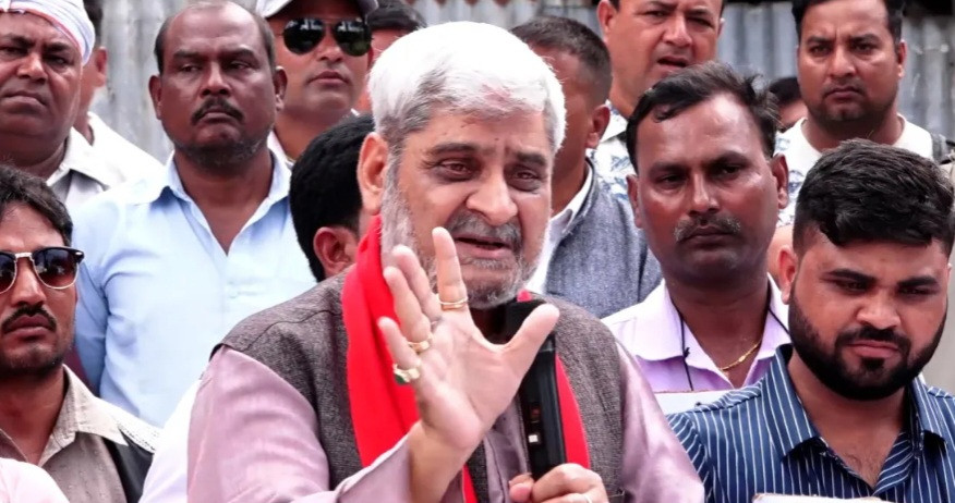 किसानलाई कर र मतको बोझ मात्र, अधिकारचाहिँ शून्य : अध्यक्ष त्रिपाठी