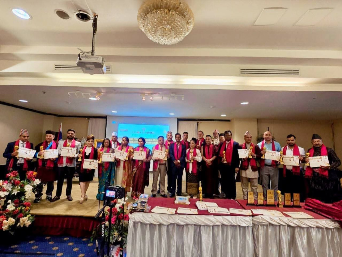 युएनआईपी युएन ग्लोरी अवार्ड २०२५ थाइल्याण्डको बैंककमा सम्पन्न