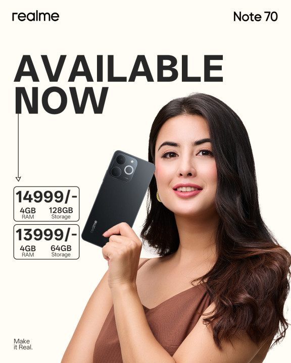 realme Launches Note 70 in Nepal Featuring 6300mAh Battery, Military-Grade Durability, and Smart Features