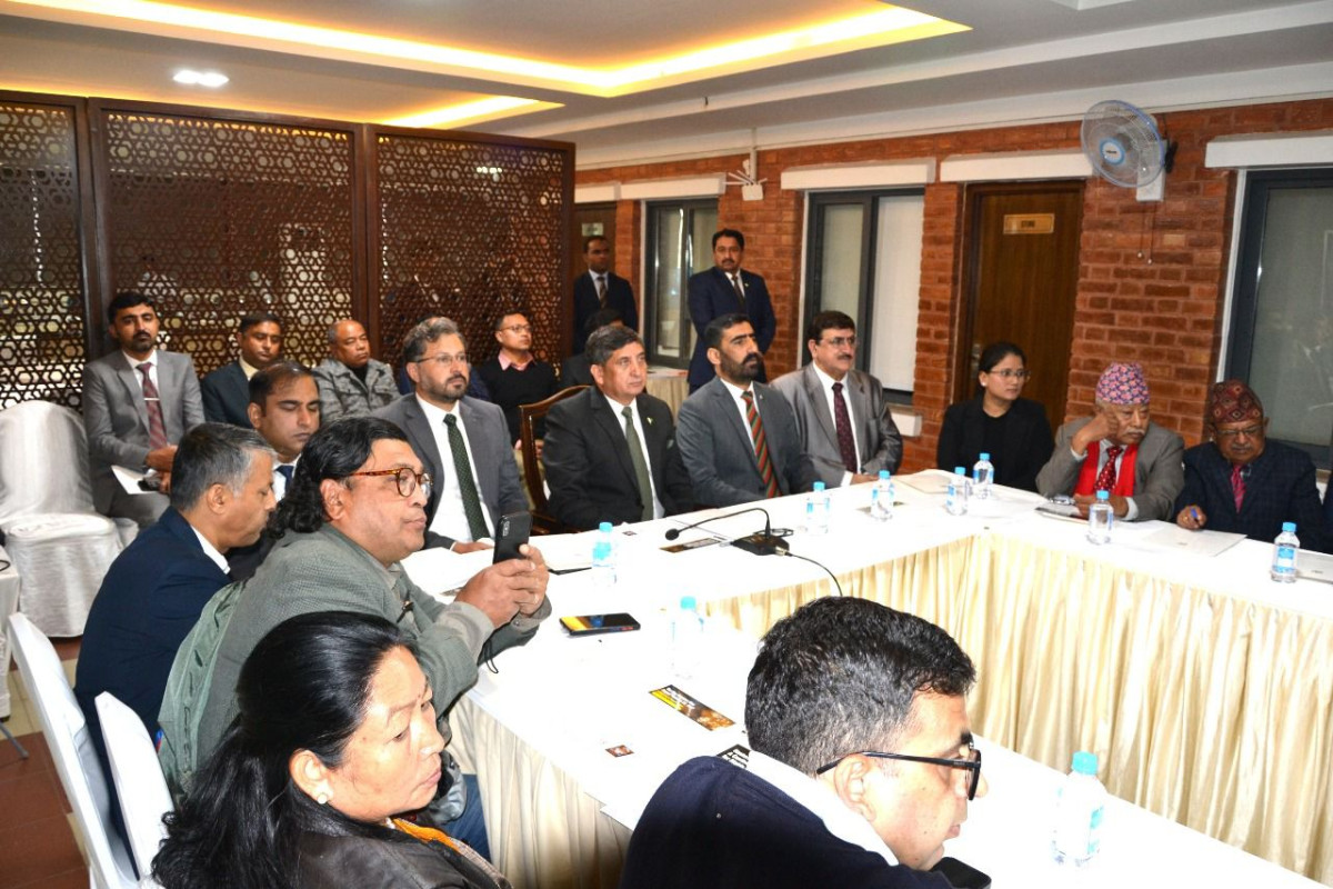 Pakistan Embassy, Kathmandu organized a talk programme on Kashmir Black Day, titled “Kashmir – A Case of Human and Economic Rights under Occupation”