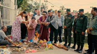 क्षमा पूजा गरेर गहनापोखरी पुनःनिर्माण प्रारम्भ