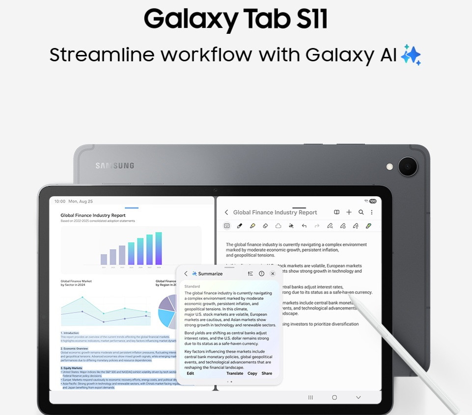 सामसङ नेपालले लिएर आएको छ ग्यालेक्सी Tab S11: क्रिएटिभिटी र प्रोडकटिभिटीको लागि प्रिमियम ट्याब्लेट