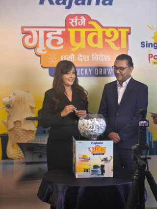 Kajaria Tiles Announces Lucky Draw Bumper Prize Winner via Facebook Live