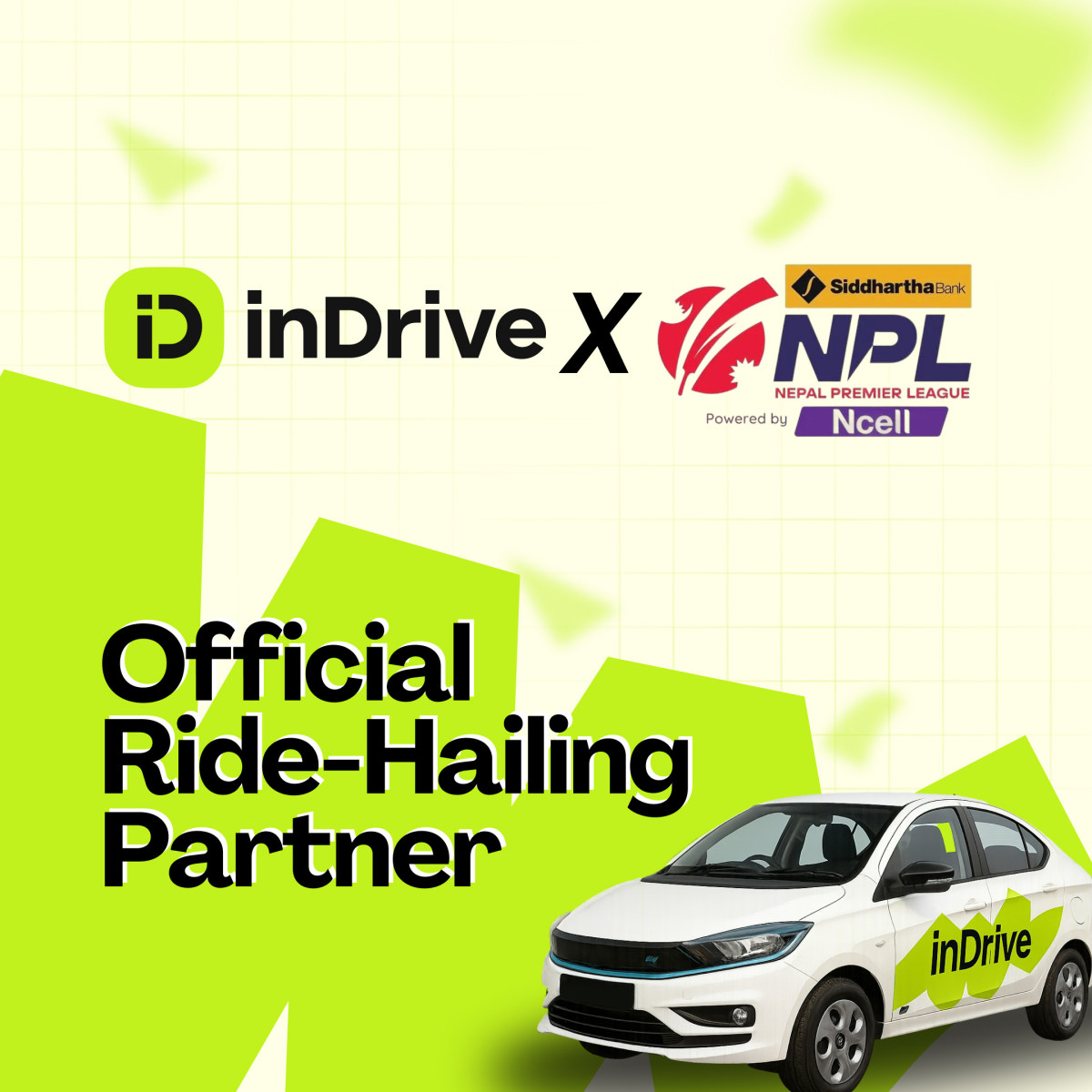 inDrive Partners with Nepal Premier League (NPL) 2025 as Official Ride-Hailing Partner