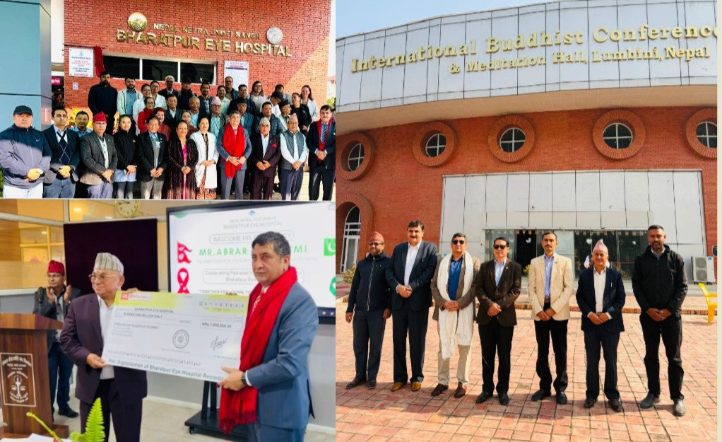 Ambassador of Pakistan to Nepal H.E. Abrar H. Hashmi visited Lumbini and Bharatpur on 30 Nov - 02 Dec 2025
