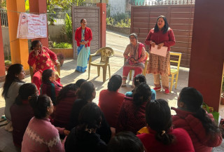 वडा अध्यक्ष शान्ता पौडेलको जोड : टोखा–६ मा स्वस्थ आमा, सुरक्षित बाल्यकाल