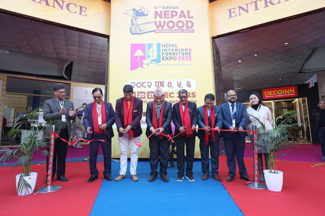 ‘नेपाल उड, इन्टेरियर तथा फर्निचर अन्तर्राष्ट्रिय प्रदर्शनी २०८२’ आजबाट सुरु
