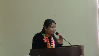 याक्खा भाषामा कविता वाचनमार्फत् मौलिक संस्कृति उजागर गर्दै आशा जिमी याक्खा
