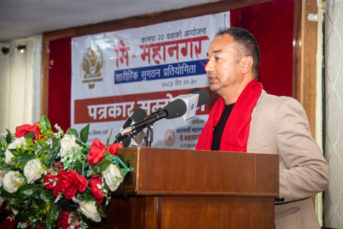 उपचारका लागि अस्पताल बनाउनुभन्दा निरोगी हुने कार्यक्रम बढाउन खेल मैदान निर्माणमा जोड दिएका छौं :  वडाध्यक्ष महर्जन