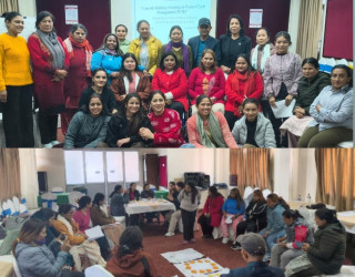 अपाङ्गता भएका महिलाहरुलालाई परियोजना चक्र व्यवस्थापन सम्बन्धी २ दिने तालिम प्रदान गरियो