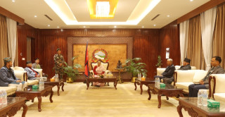 बालुवाटार बैठकमा प्रधानमन्त्री सुशीला कार्कीको आग्रह: निर्वाचन सफल पार्न सबै दल एकजुट हुनुपर्ने
