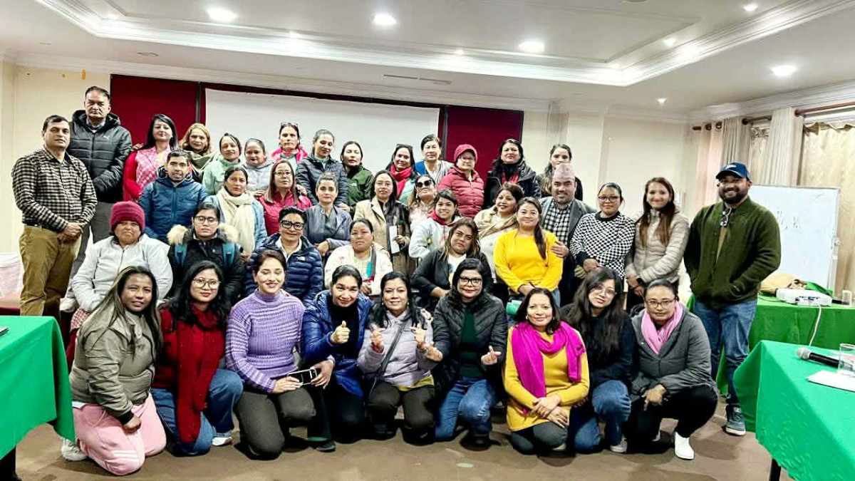 नेपाल अपाङ्ग महिला संघको सामाजिक परीक्षण सम्बन्धी छलफल