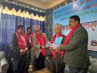 REED आयोजनाद्वारा निर्माण गरिएका कृषि तथा पशुपन्छी सेवा केन्द्र भवन स्थानीय तहलाई हस्तान्तरण
